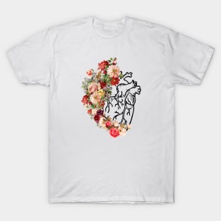 Flower Heart Spring Funny T-Shirt